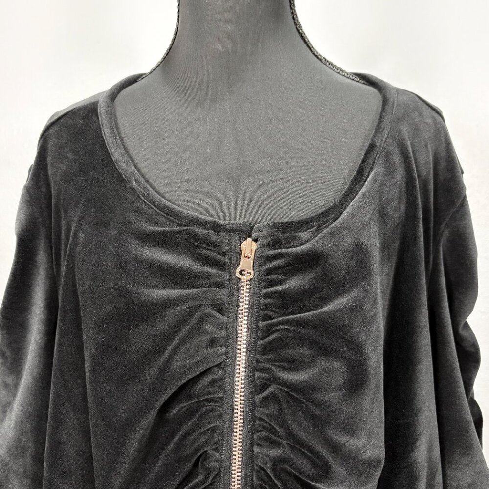 Black Velvet Blazer/Jacket - Corporate Goth